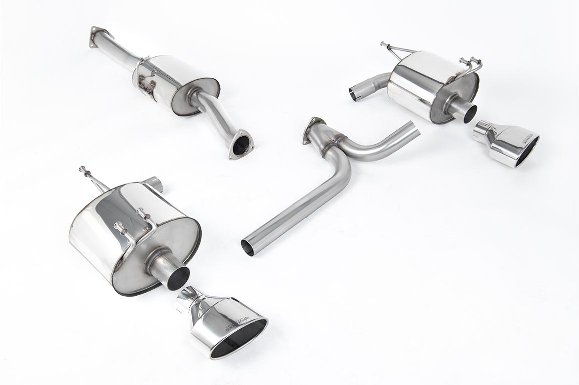 Milltek Twin Rear Silencer | Honda S2000 AP2 - Polished Tips Milltek Twin Rear Silencer | Honda S2000 AP2 - Polished Tips