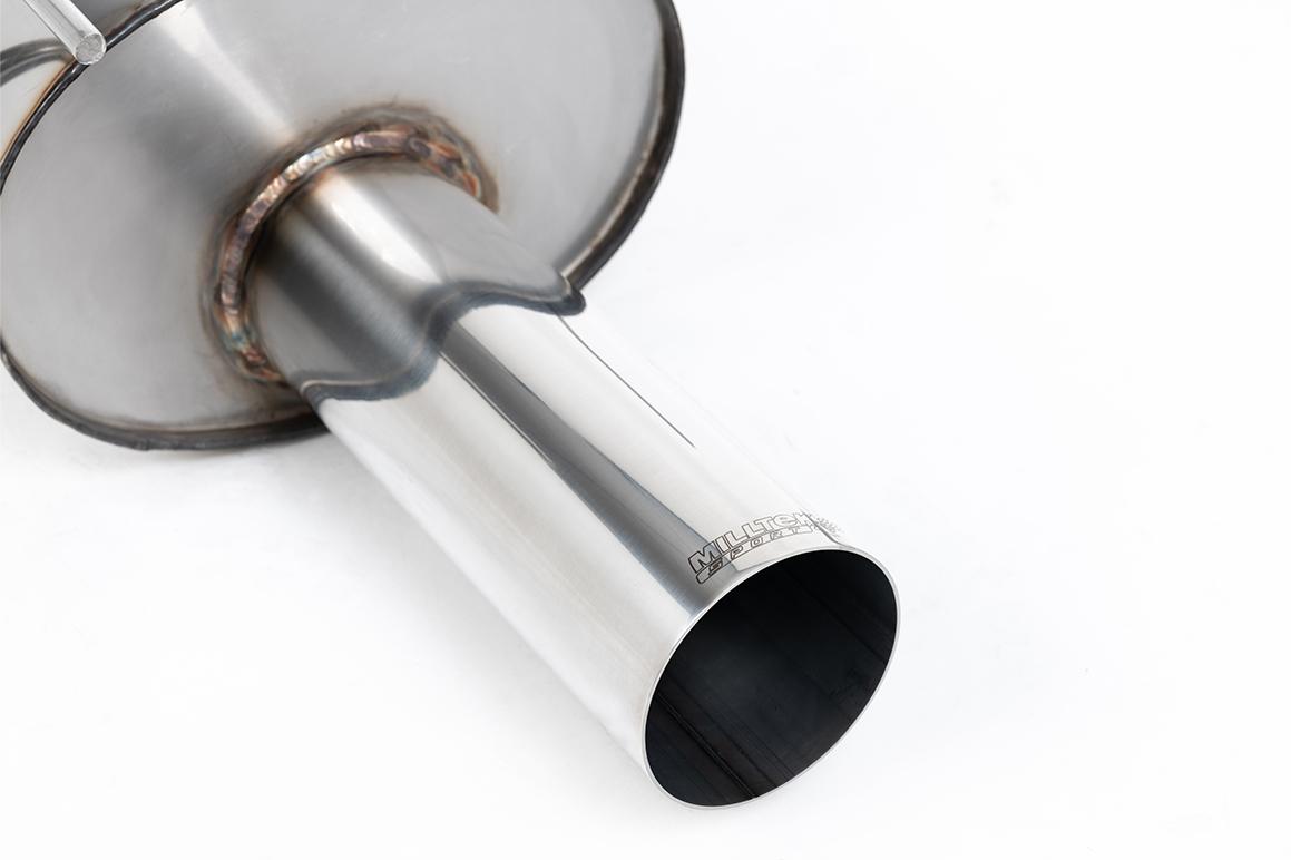 Milltek Non-Resonated Cat-Back Exhaust | Honda Integra DC5 Type R - Polished Tips Milltek Non-Resonated Cat-Back Exhaust | Honda Integra DC5 Type R - Polished Tips