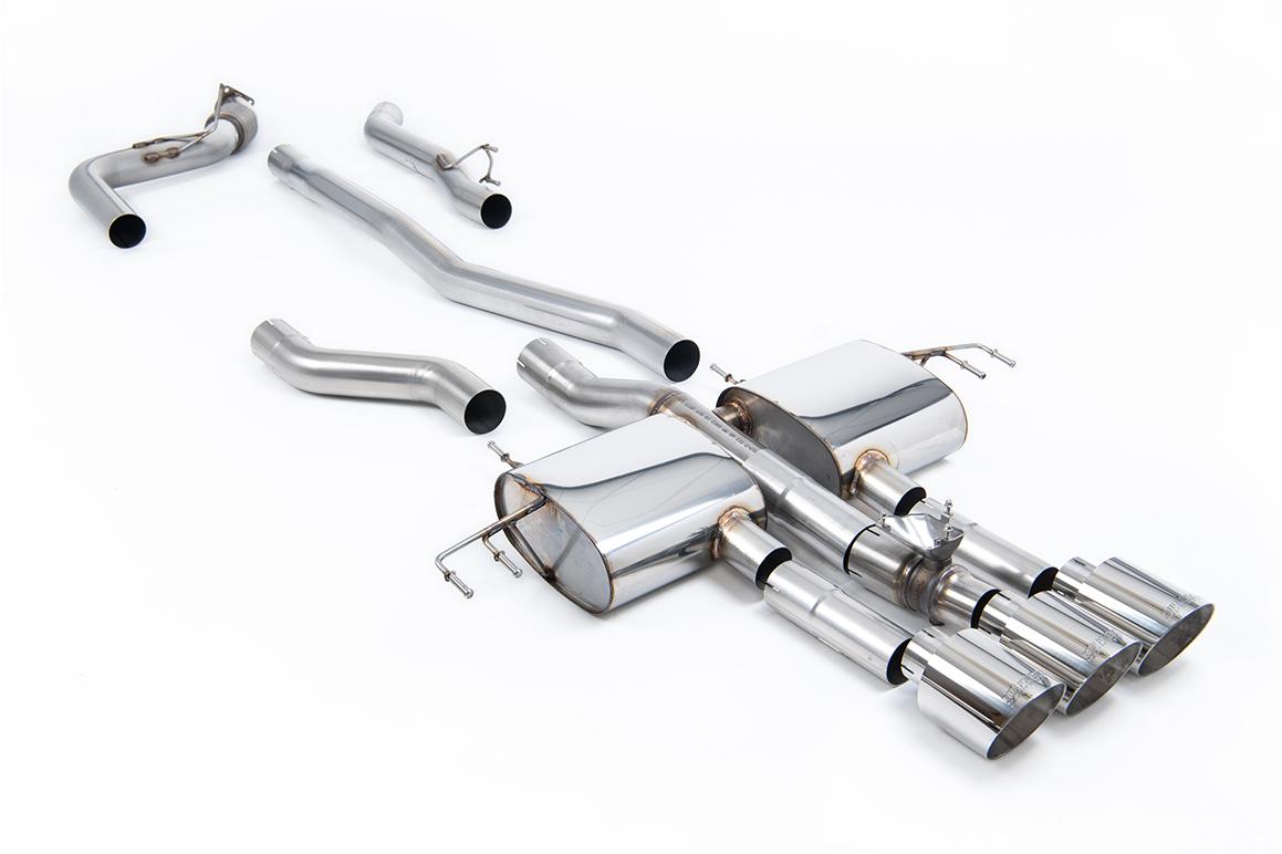 Milltek Non-Resonated Cat-Back Exhaust | Honda Integra DE5 Type S - Polished Tips Milltek Non-Resonated Cat-Back Exhaust | Honda Integra DE5 Type S - Polished Tips