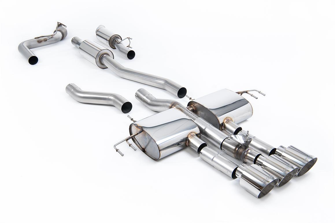 Milltek Resonated Cat-Back Exhaust | Honda Integra DE5 Type S - Polished Tips Milltek Resonated Cat-Back Exhaust | Honda Integra DE5 Type S - Polished Tips