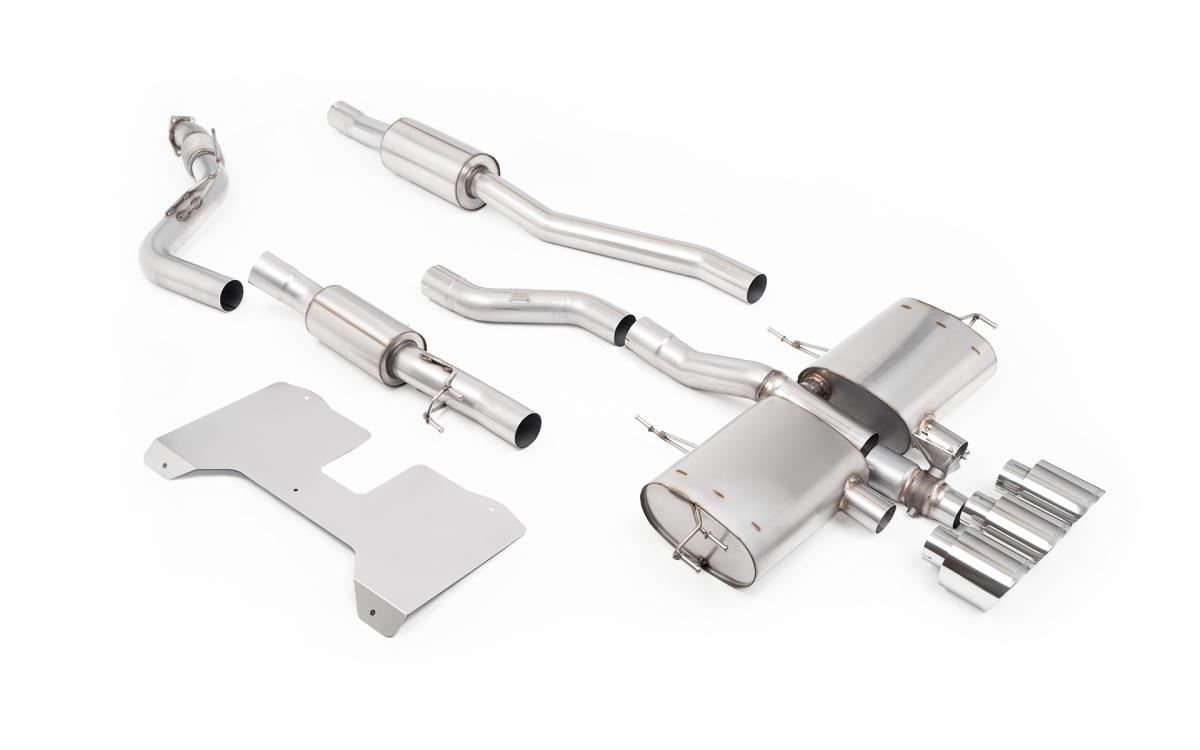 Milltek Resonated Valved Cat-Back | Honda Civic FL5 Type R - Polished Tips Milltek Resonated Valved Cat-Back | Honda Civic FL5 Type R - Polished Tips