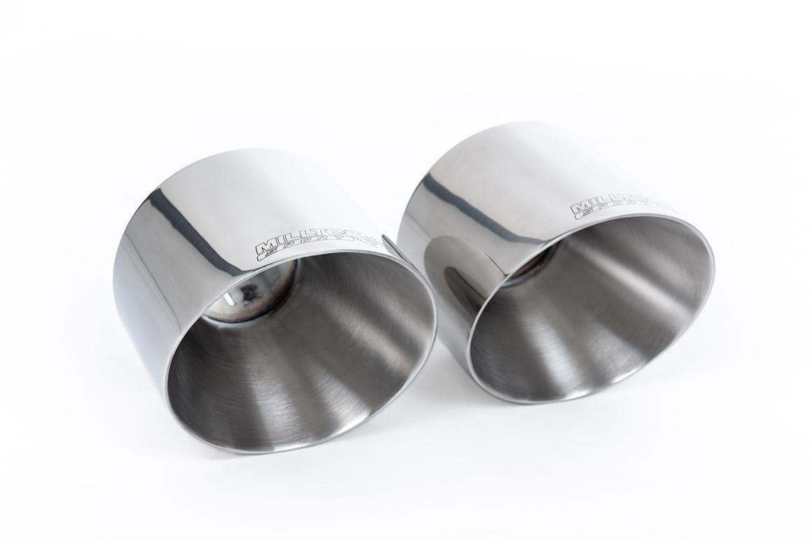 Milltek Non-Resonated Cat-Back Exhaust | Hyundai Veloster N - Polished Tips Milltek Non-Resonated Cat-Back Exhaust | Hyundai Veloster N - Polished Tips