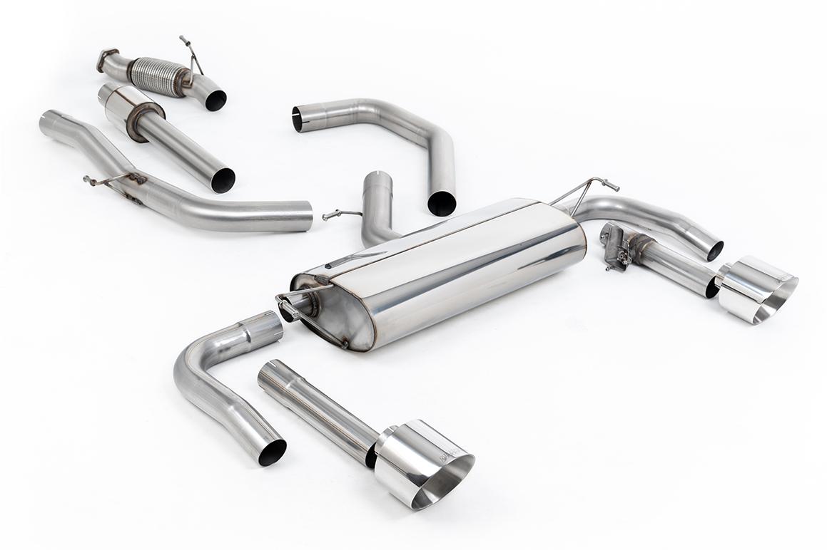 Milltek Resonated Valved Cat-Back | Hyundai Elantra N - Polished Tips