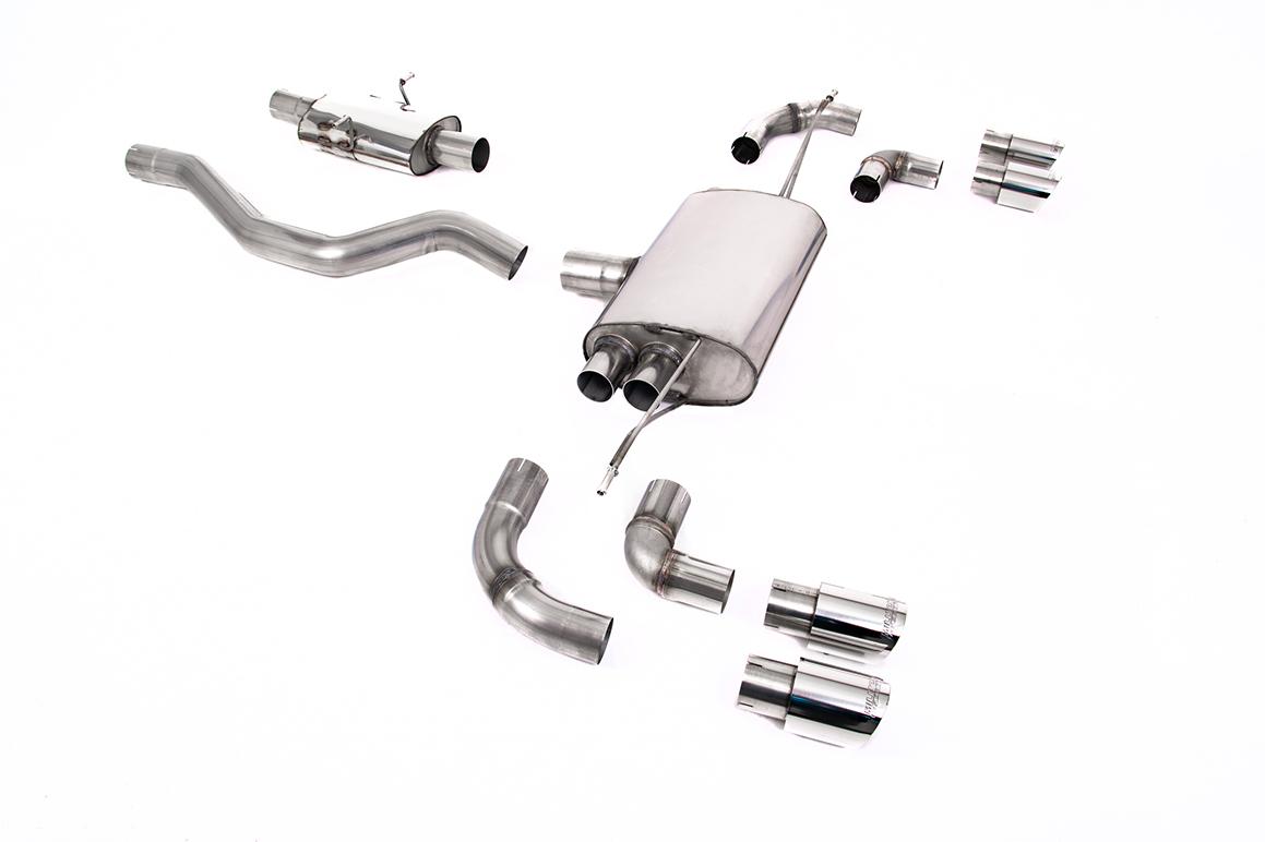Milltek OPF/GPF Back Exhaust | Land Rover Defender 90 P300/P400e - GT-90 Polished Tips Milltek OPF/GPF Back Exhaust | Land Rover Defender 90 P300/P400e - GT-90 Polished Tips