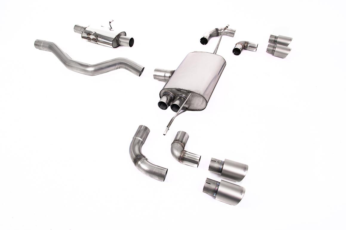 Milltek OPF Back System | Land Rover Defender 90 P300/P400e - GT-90 Titanium Tips Milltek OPF Back System | Land Rover Defender 90 P300/P400e - GT-90 Titanium Tips