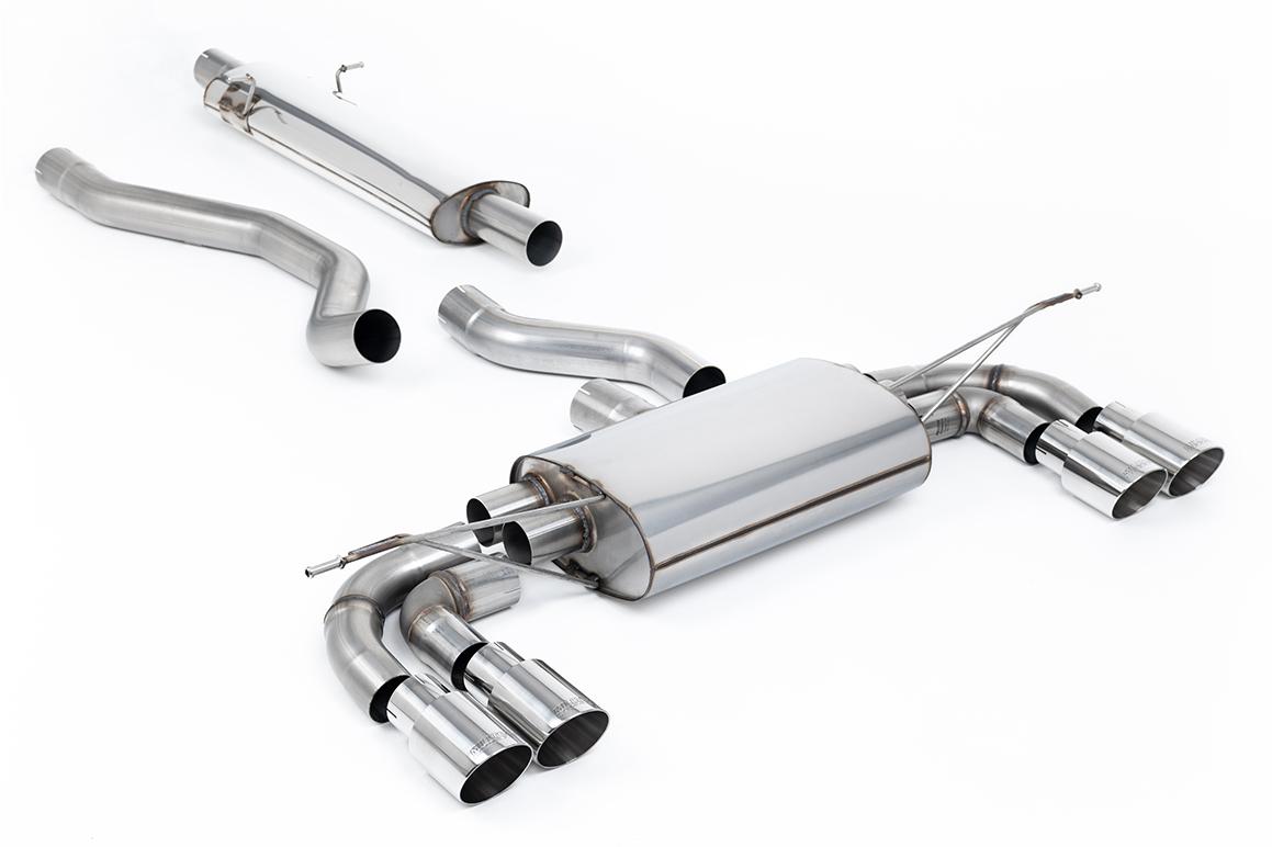 Milltek OPF Back Exhaust | Land Rover Defender 130 P400 - Polished Tips Milltek OPF Back Exhaust | Land Rover Defender 130 P400 - Polished Tips