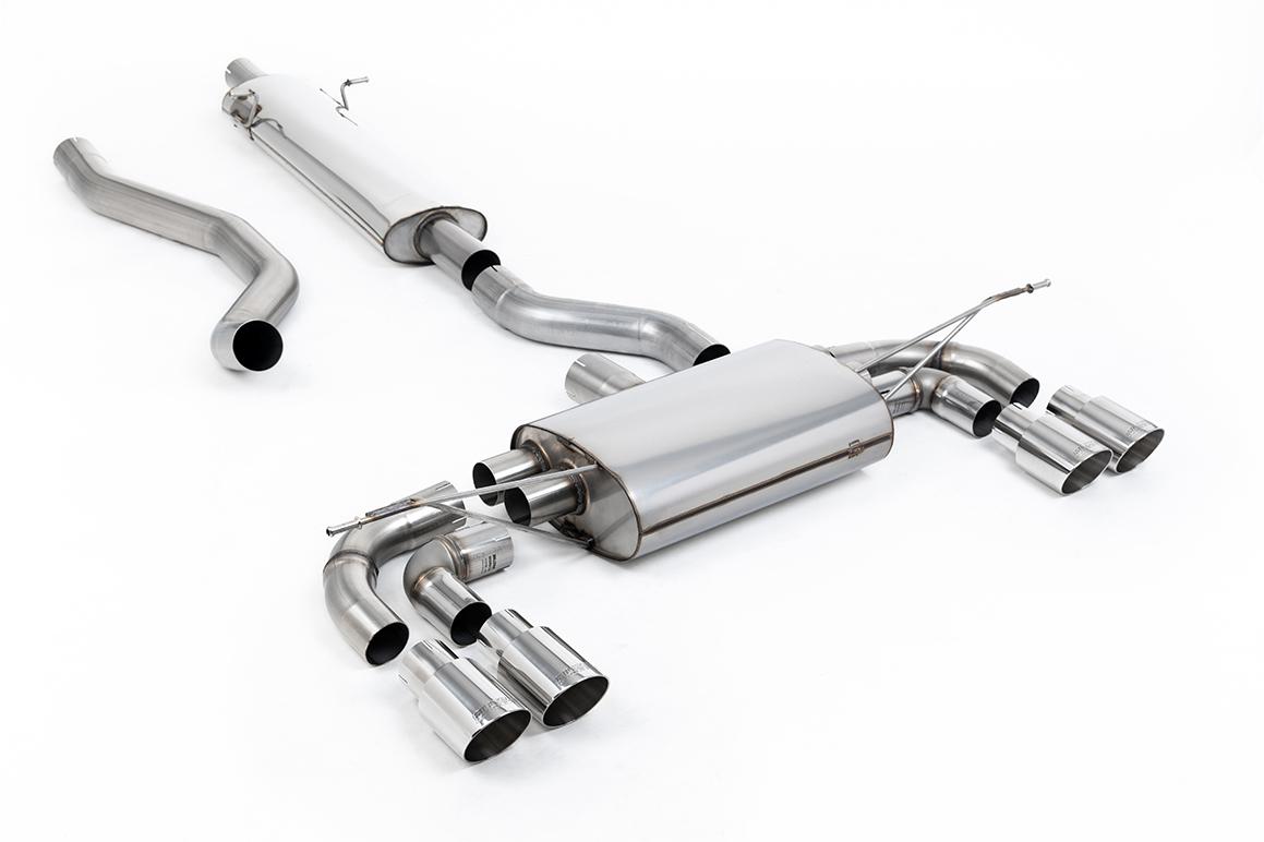 Milltek OPF Back System | Land Rover Defender 130 P300 P400e - Polished Tips Milltek OPF Back System | Land Rover Defender 130 P300 P400e - Polished Tips