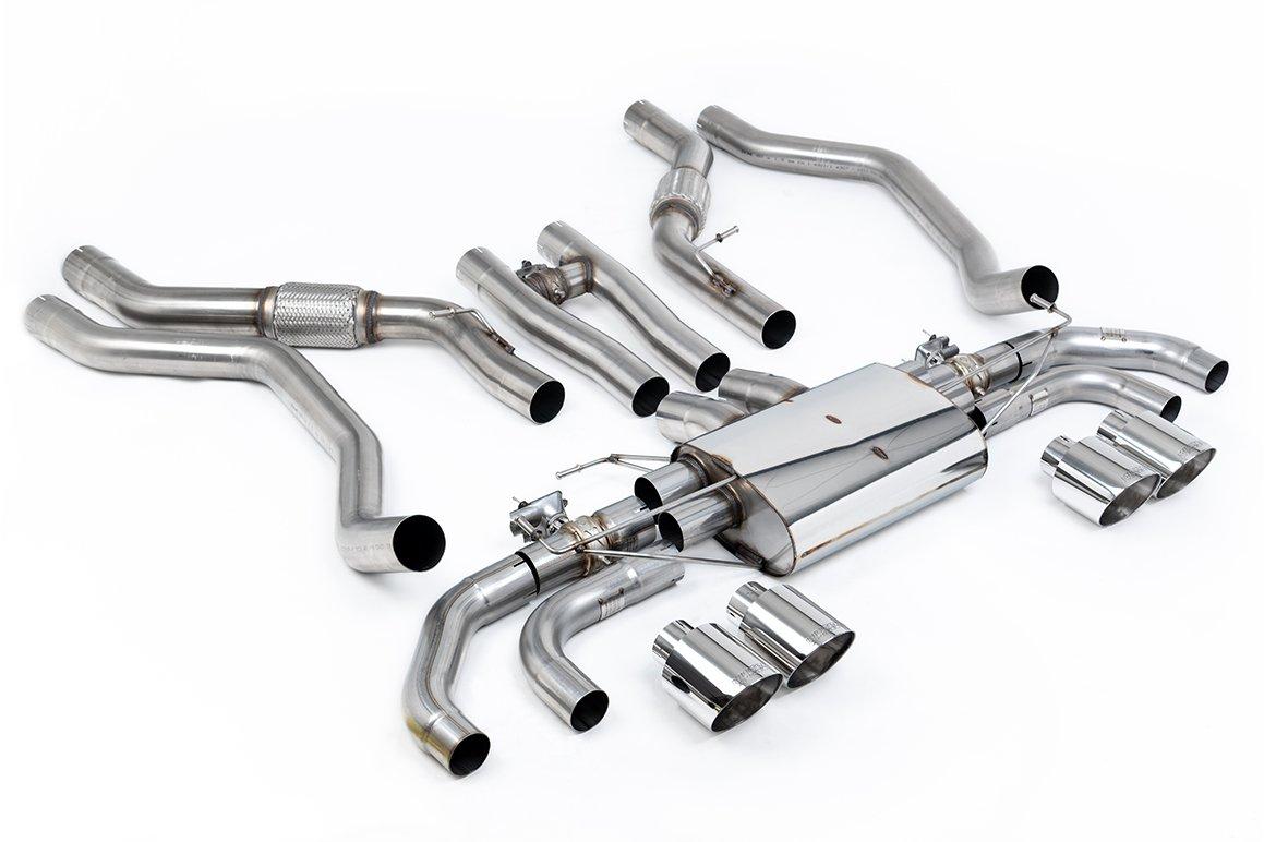 Milltek 80mm OPF/GPF Back Exhaust | Range Rover Sport SV L461 - GT-115 Polished Tips Milltek 80mm OPF/GPF Back Exhaust | Range Rover Sport SV L461 - GT-115 Polished Tips
