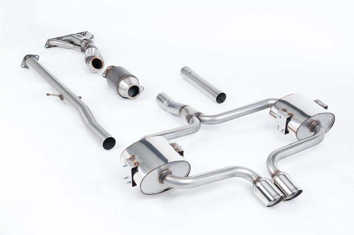 Milltek Full Resonated Exhaust | Mini Cooper S R52 - Hi-Flow Sports Catalyst & Polished Tips Milltek Full Resonated Exhaust | Mini Cooper S R52 - Hi-Flow Sports Catalyst & Polished Tips