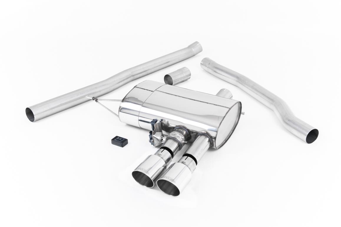 Milltek Valved Cat-Back Exhaust | Mini Cooper S F56 - Polished Tips Milltek Valved Cat-Back Exhaust | Mini Cooper S F56 - Polished Tips