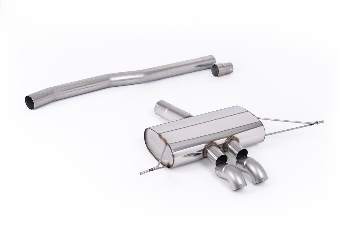 Milltek Non-Resonated Cat-Back Exhaust | Mini Cooper S F66 - Downturn Tips