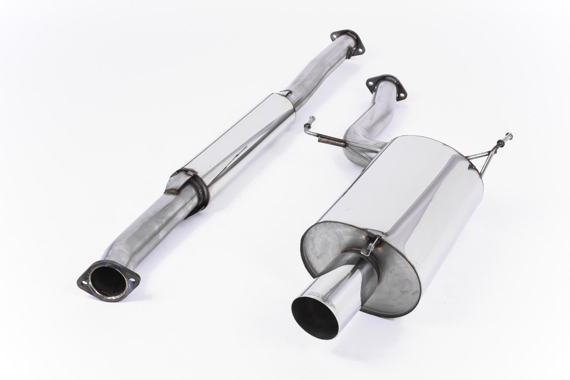 Milltek Resonated Cat-Back Exhaust | Mitsubishi Evo 9 - Polished Tips