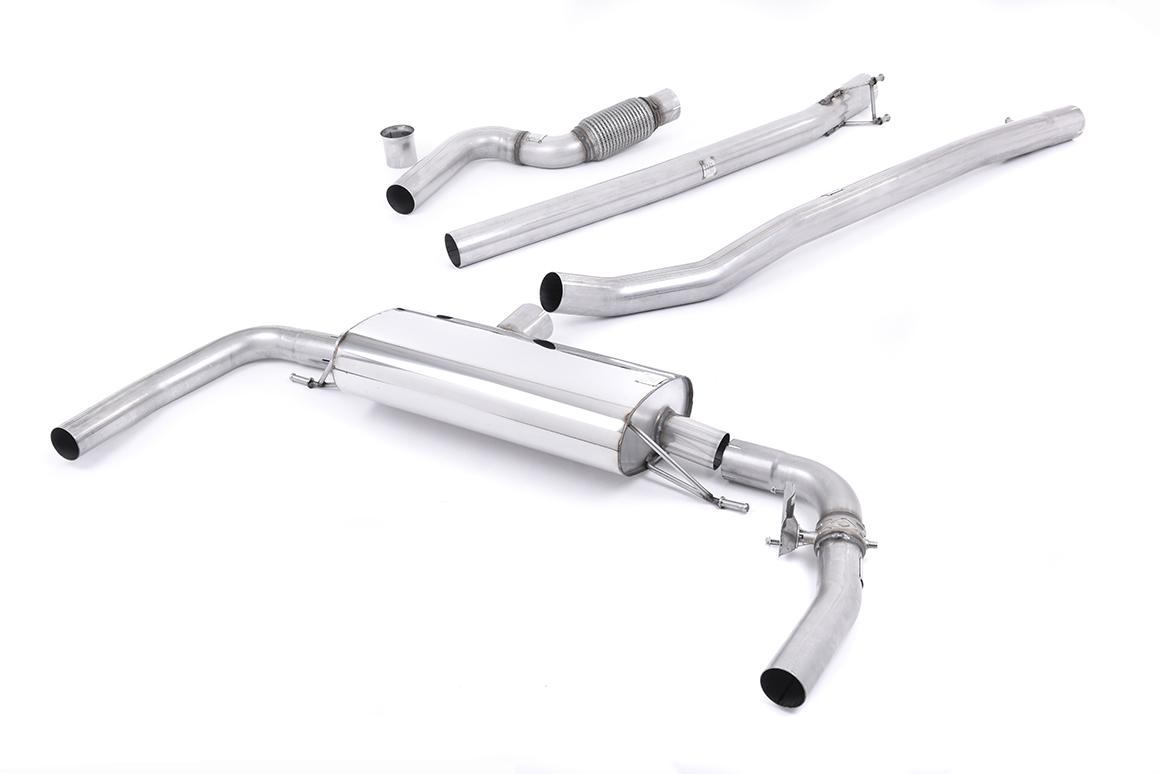 Milltek Valved Non-Resonated Cat-Back Exhaust | Mercedes CLA45 AMG - OE Tips