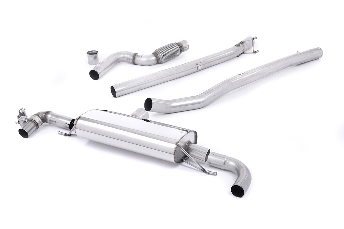 Milltek Valved Non-Resonated Cat-Back Exhaust | Mercedes A45 AMG W176 - OE Tips Milltek Valved Non-Resonated Cat-Back Exhaust | Mercedes A45 AMG W176 - OE Tips