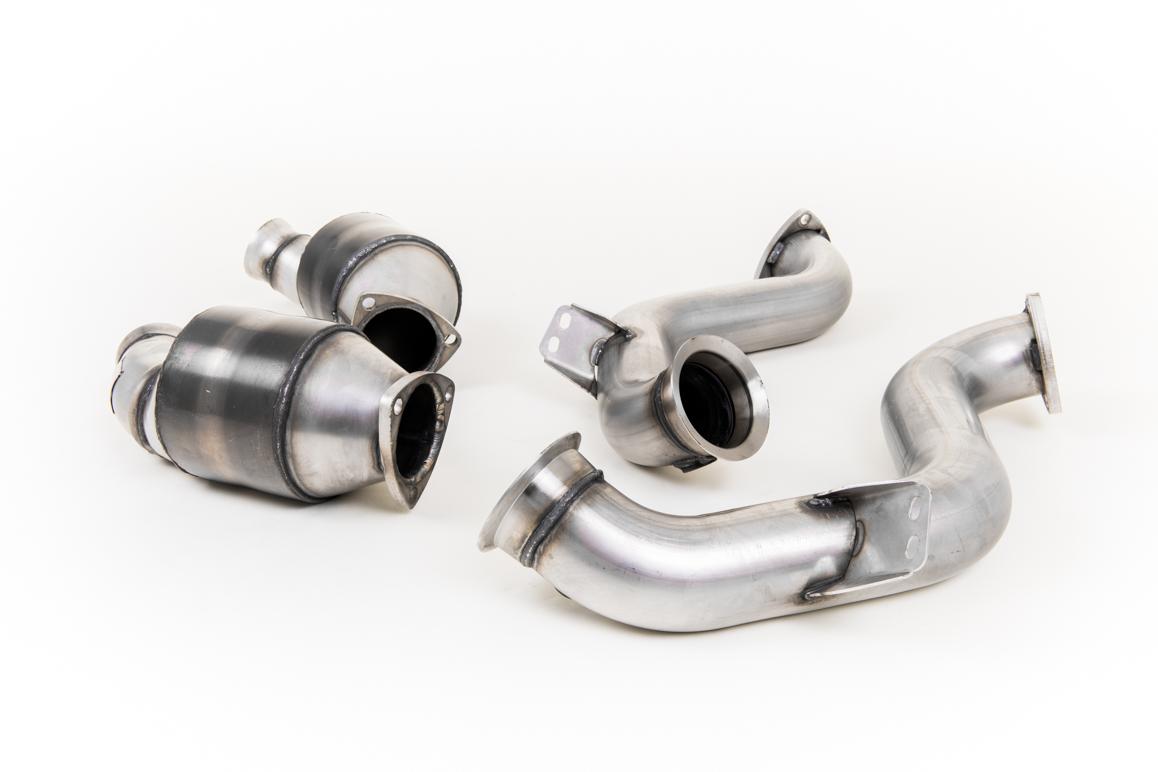 Milltek Large Bore Downpipe Hi-Flow Sports Cat | Mercedes C63 & C63 S (W205) Saloon 4.0 Bi-Turbo V8 Milltek Large Bore Downpipe Hi-Flow Sports Cat | Mercedes C63 & C63 S (W205) Saloon 4.0 Bi-Turbo V8