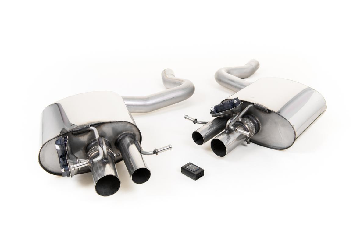 Milltek Valved Rear Silencers | Mercedes C63 W205 Saloon Milltek Valved Rear Silencers | Mercedes C63 W205 Saloon