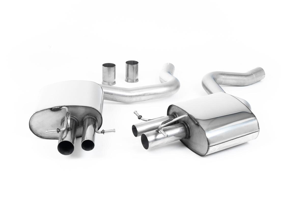 Milltek Non-Valved Rear Silencers | Mercedes C63 W205 Milltek Non-Valved Rear Silencers | Mercedes C63 W205