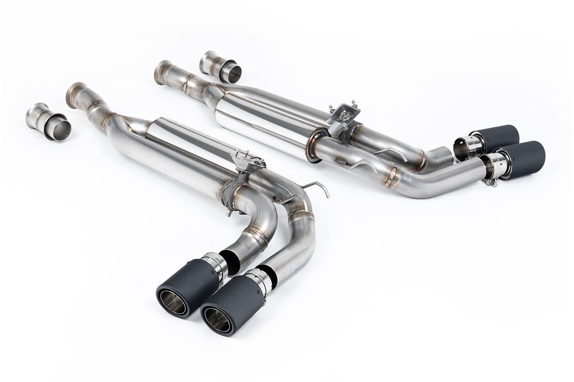 Milltek Valved Cat-Back Exhaust | Mercedes G63 W463 - Carbon Fibre Tips Milltek Valved Cat-Back Exhaust | Mercedes G63 W463 - Carbon Fibre Tips