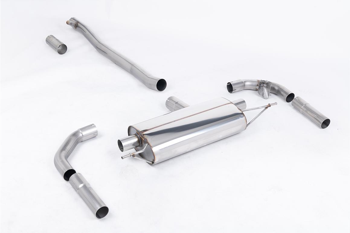 Milltek Valved Resonated Front Pipe Back Exhaust | Mercedes A35 AMG Milltek Valved Resonated Front Pipe Back Exhaust | Mercedes A35 AMG