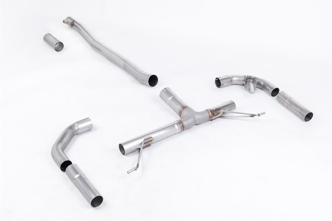 Milltek Race & Valved Front Pipe Back | Mercedes A35 AMG - OE Tips Milltek Race & Valved Front Pipe Back | Mercedes A35 AMG - OE Tips