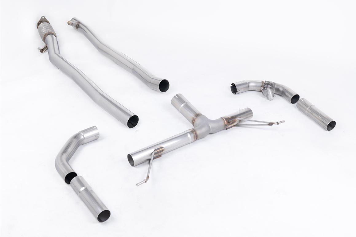 Milltek Valved Non-Resonated Cat-Back Exhaust | Mercedes A35 AMG - OE Tips Milltek Valved Non-Resonated Cat-Back Exhaust | Mercedes A35 AMG - OE Tips