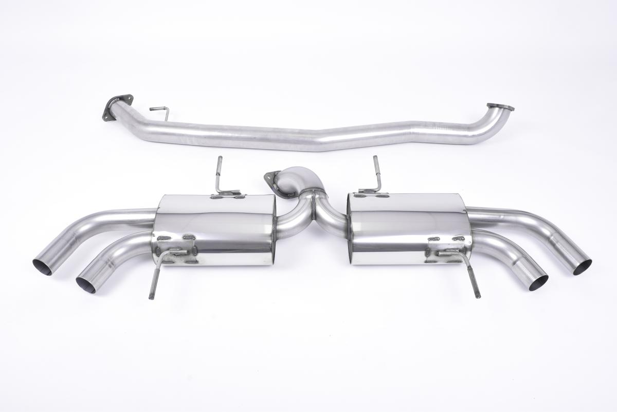 Milltek Secondary Cat-Back Exhaust | Nissan GT-R R35 - Polished Tips Milltek Secondary Cat-Back Exhaust | Nissan GT-R R35 - Polished Tips