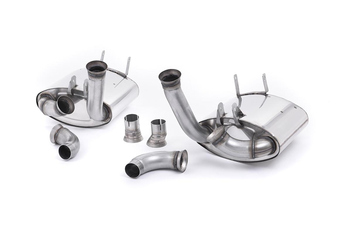Milltek Rear Silencer | Porsche 997.1 Carrera Cup Version - OE Tips Milltek Rear Silencer | Porsche 997.1 Carrera Cup Version - OE Tips