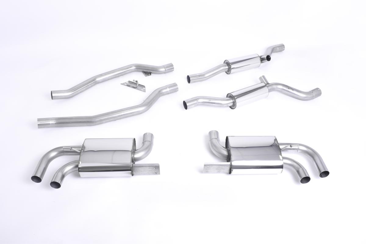 Milltek Resonated Cat-Back Exhaust | Porsche Cayenne 958 Turbo 4.8 V8 (Pre-Facelift) Milltek Resonated Cat-Back Exhaust | Porsche Cayenne 958 Turbo 4.8 V8 (Pre-Facelift)