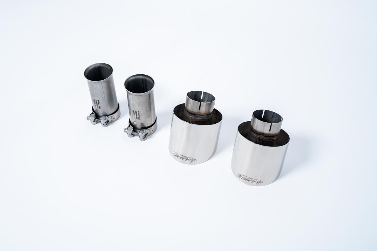 Polished Tips - Fits to OE or Milltek Systems