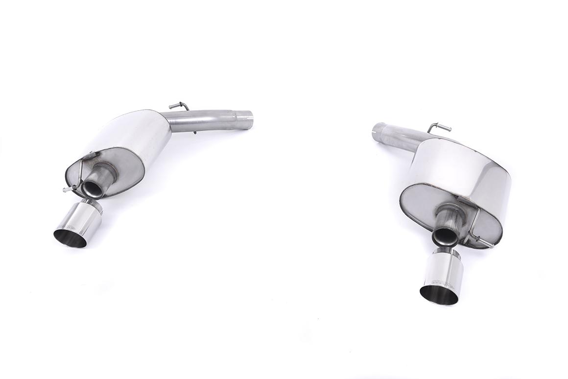 Milltek Rear Silencers | Range Rover Sport L494 5.0 Supercharged - Polished GT-90 Tips Milltek Rear Silencers | Range Rover Sport L494 5.0 Supercharged - Polished GT-90 Tips