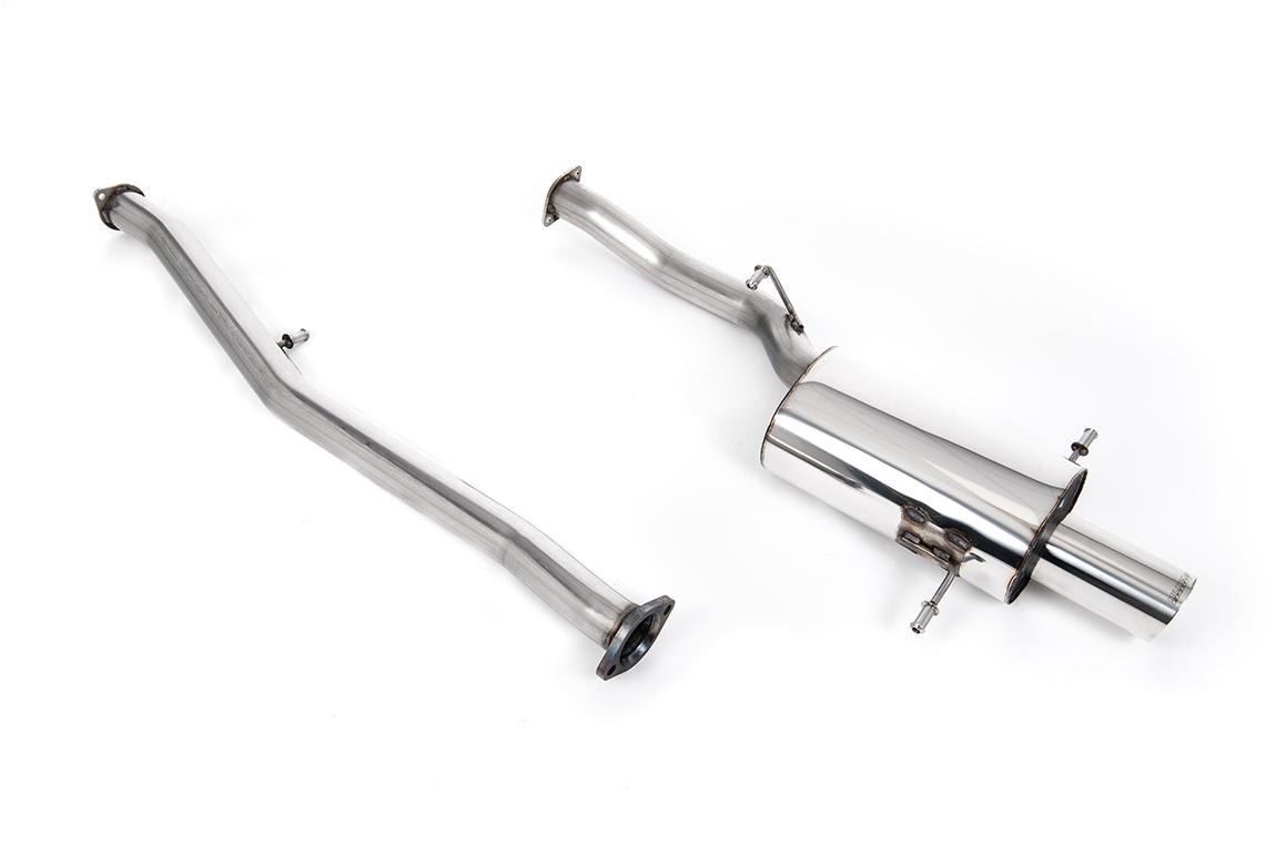 Milltek Non-Resonated Cat-Back Exhaust | Subaru Impreza WRX STi GD - 100mm Tips
