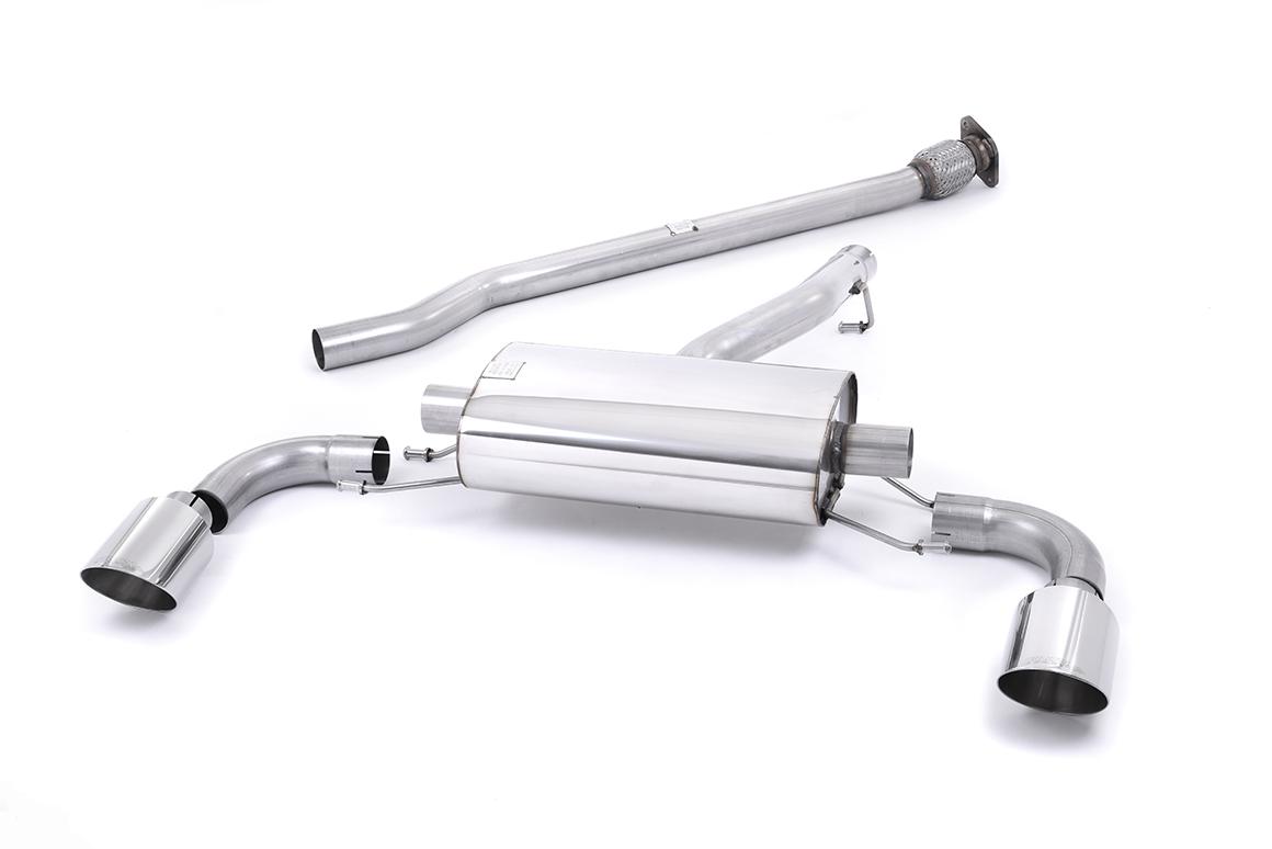 Milltek Non-Resonated Cat-Back Exhaust | Toyota GT86 Subaru BRZ - Polished Tips Milltek Non-Resonated Cat-Back Exhaust | Toyota GT86 Subaru BRZ - Polished Tips
