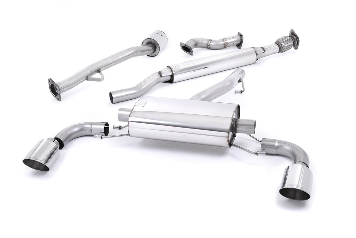 Milltek Resonated Cat-Back Exhaust | Toyota GT86 Subaru BRZ - Polished Tips