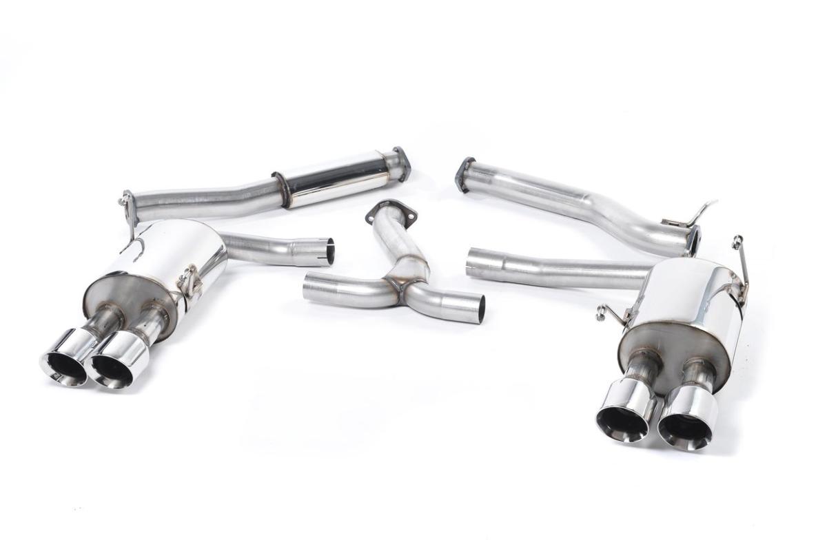 Milltek Resonated Cat-Back Exhaust | Subaru Impreza WRX STi 2014-2021 - Polished Tips Milltek Resonated Cat-Back Exhaust | Subaru Impreza WRX STi 2014-2021 - Polished Tips