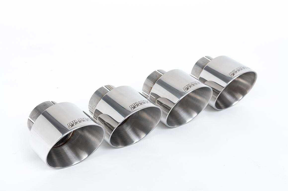 Milltek Resonated Cat-Back Exhaust | Toyota GR86 - Polished Tips Milltek Resonated Cat-Back Exhaust | Toyota GR86 - Polished Tips