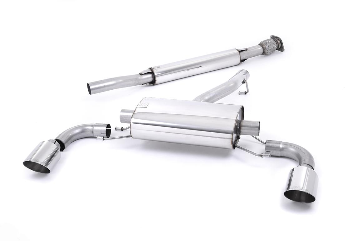 Milltek Resonated Cat-Back Exhaust | Toyota GR86 - Polished Tips Milltek Resonated Cat-Back Exhaust | Toyota GR86 - Polished Tips