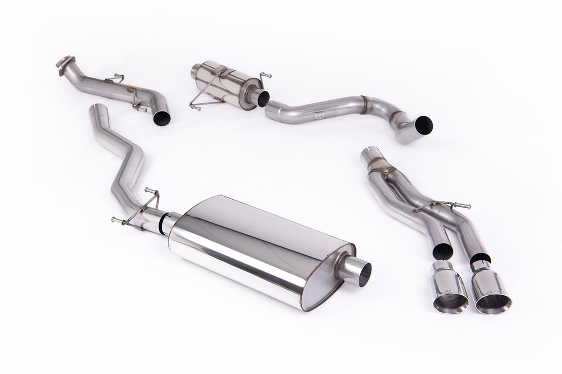 Milltek Resonated Cat-Back Exhaust | Toyota Tacoma 2024+ - Polished Tips Milltek Resonated Cat-Back Exhaust | Toyota Tacoma 2024+ - Polished Tips