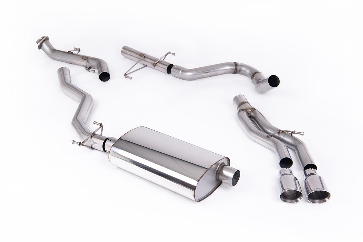 Milltek Non-Resonated Cat-Back Exhaust | Toyota Tacoma 2024+ - Polished Tips Milltek Non-Resonated Cat-Back Exhaust | Toyota Tacoma 2024+ - Polished Tips