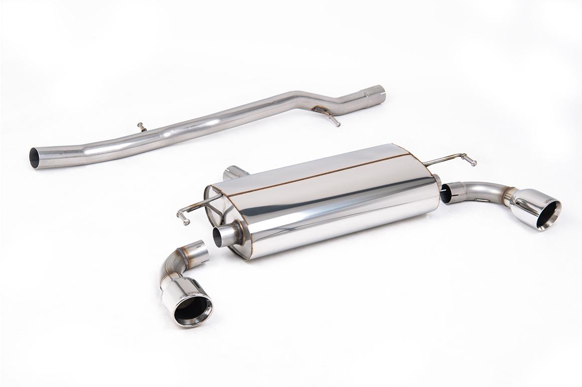 Milltek Non-Resonated Cat-Back Exhaust | VW Golf MK4 R32-Polished Tips Milltek Non-Resonated Cat-Back Exhaust | VW Golf MK4 R32-Polished Tips