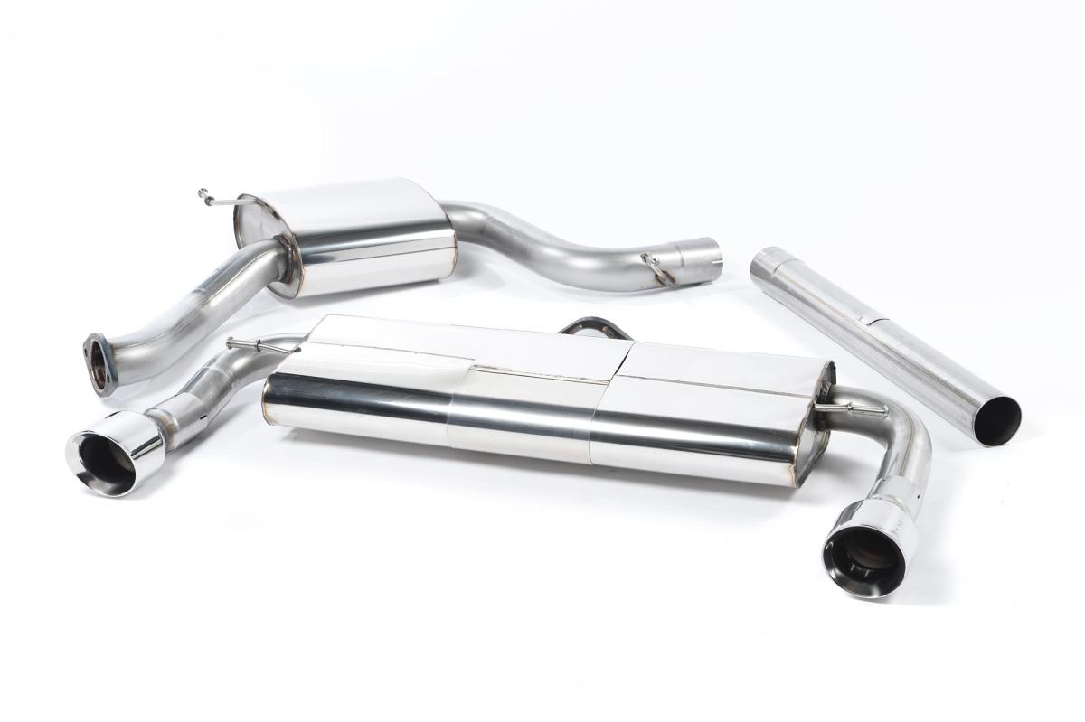 Milltek Resonated Cat-Back Exhaust | VW Golf GTI MK7-Polished Tips