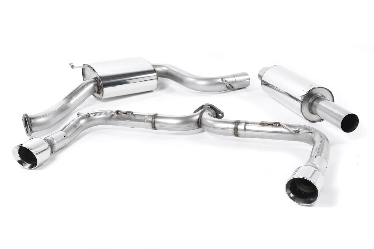 Milltek Non-Resonated Cat-Back Exhaust | VW Golf GTI MK7-Polished Tips