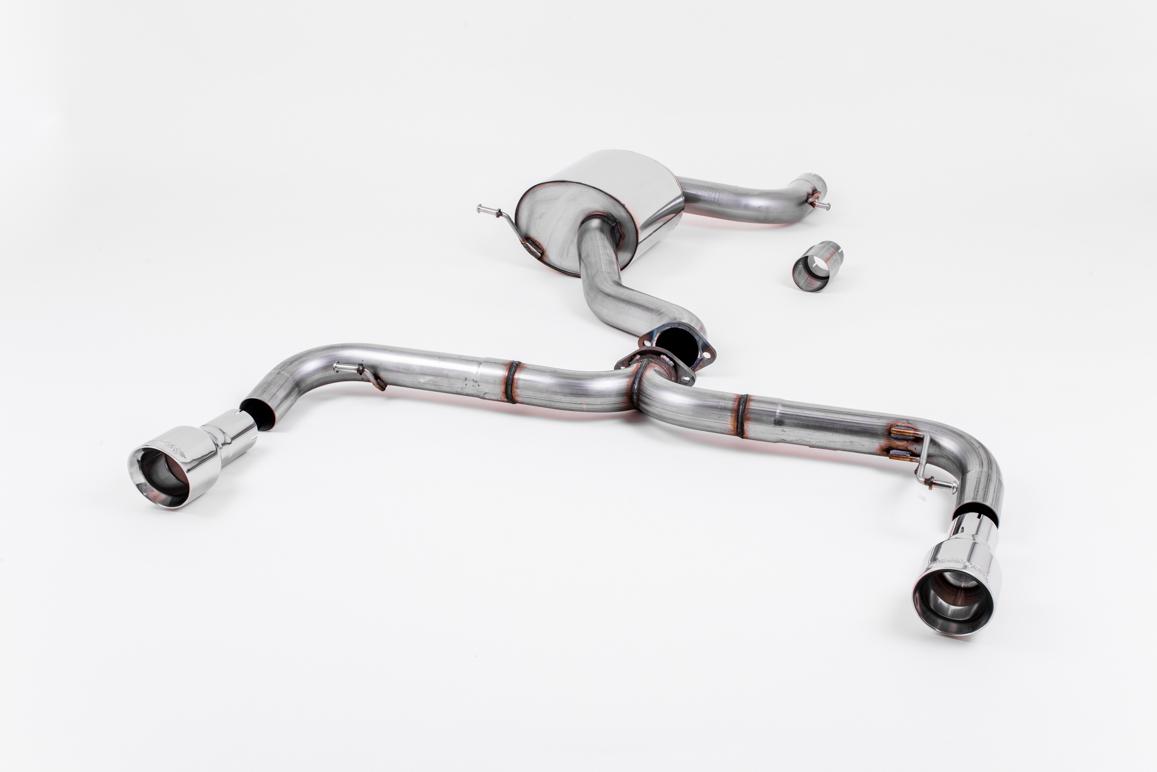 Milltek Non-Resonated Race Cat-Back Exhaust | VW Golf MK6 GTI