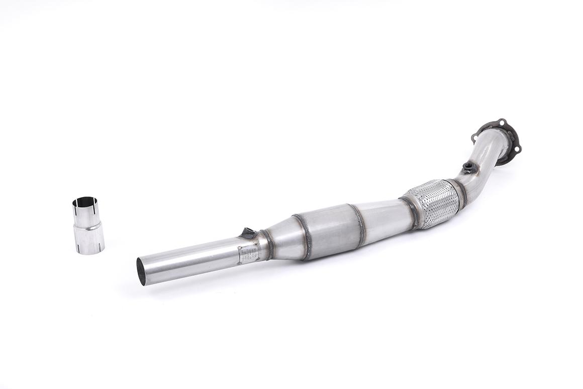 Milltek Large Bore Downpipe Hi-Flow Sports Cat | VW Golf MK4 GTI Milltek Large Bore Downpipe Hi-Flow Sports Cat | VW Golf MK4 GTI
