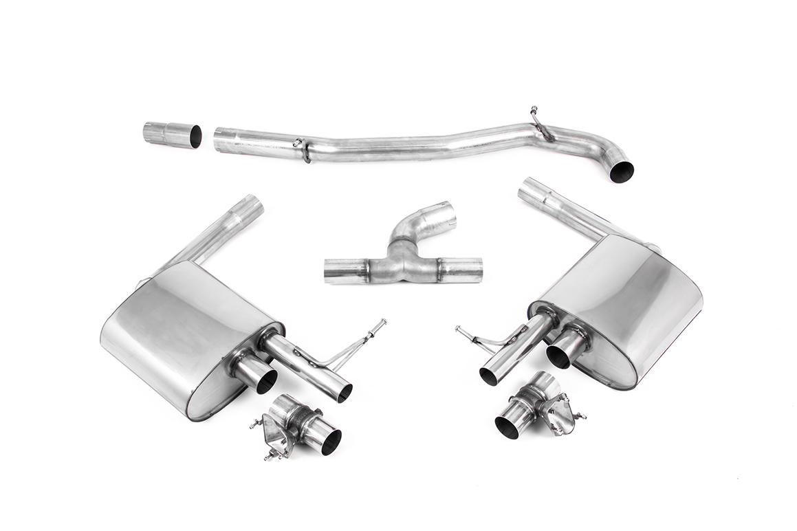 Milltek Valved Non-Resonated Cat-Back Exhaust | VW Arteon 2.0 TSI