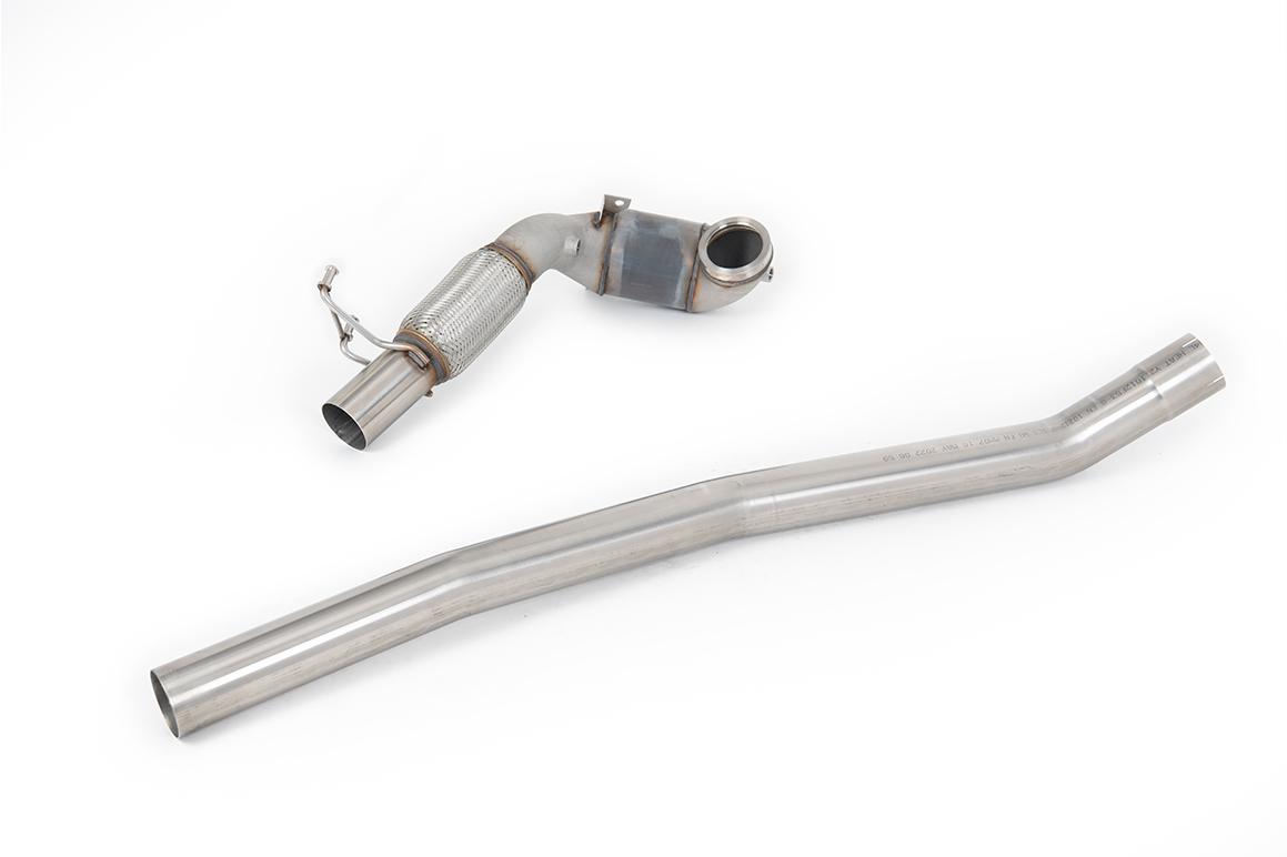 Milltek V2 Large Bore Downpipe Race Cat | VW Golf MK7 R / MK7.5 R Milltek V2 Large Bore Downpipe Race Cat | VW Golf MK7 R / MK7.5 R