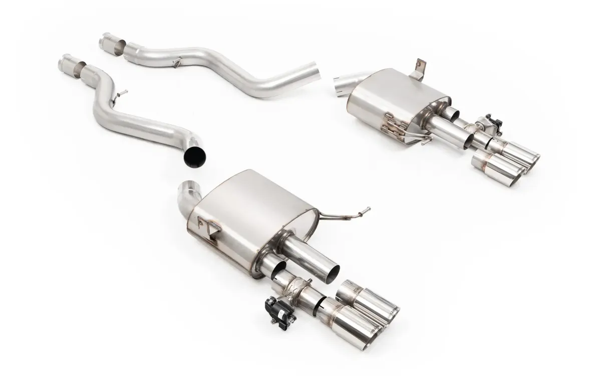 Milltek V2 Valved Cat-Back Exhaust | BMW E90/E92/E93 M3 - Polished Tips Milltek V2 Valved Cat-Back Exhaust | BMW E90/E92/E93 M3 - Polished Tips