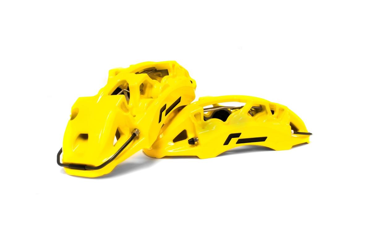RacingLine Stage 3 Big Brake Kit 380mm 6 Pot / A5 Platform / YELLOW RacingLine Stage 3 Big Brake Kit 380mm 6 Pot / A5 Platform / YELLOW