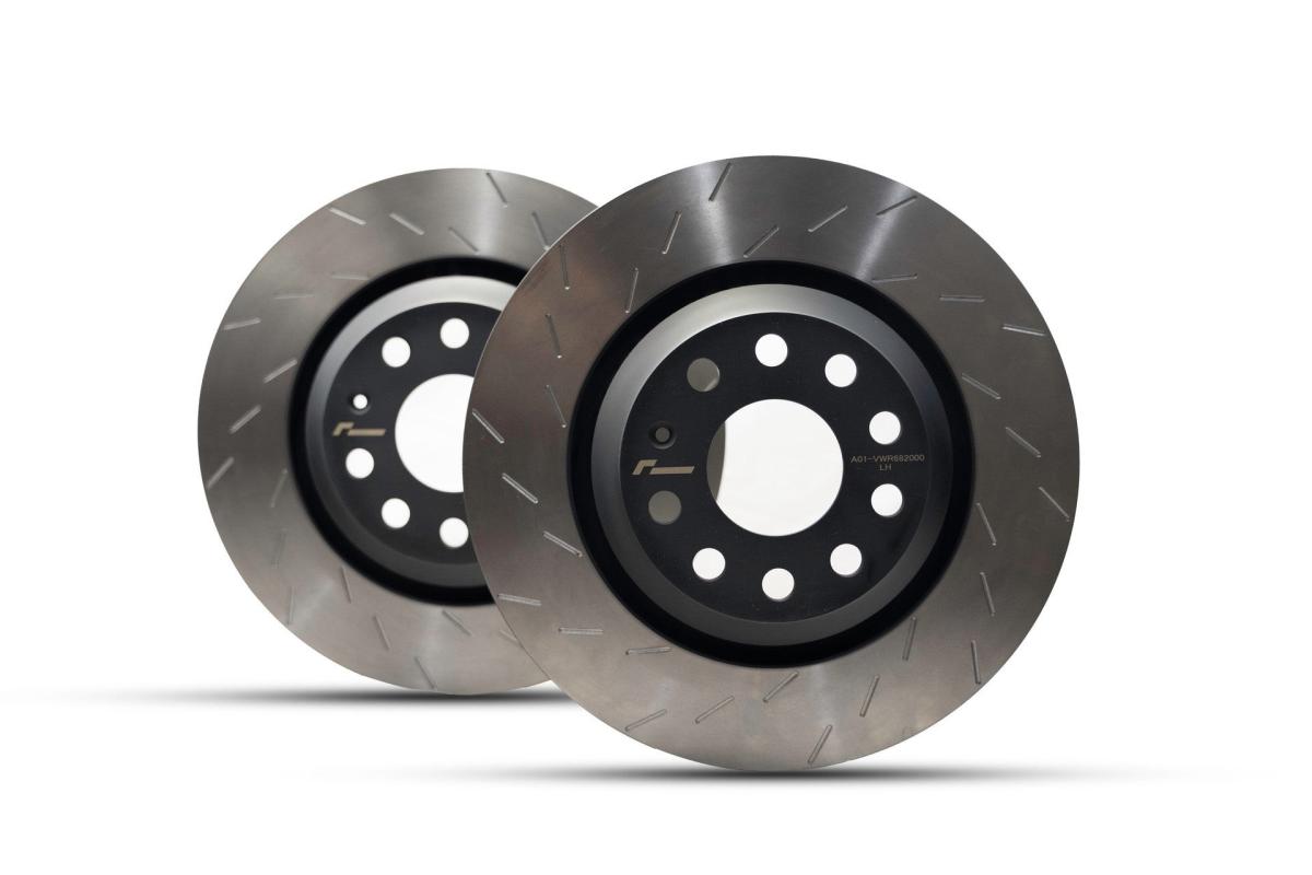 RacingLine Stage 2 Performance Rear Rotors 310mm / MQB / MQBE / Axle Set RacingLine Stage 2 Performance Rear Rotors 310mm / MQB / MQBE / Axle Set