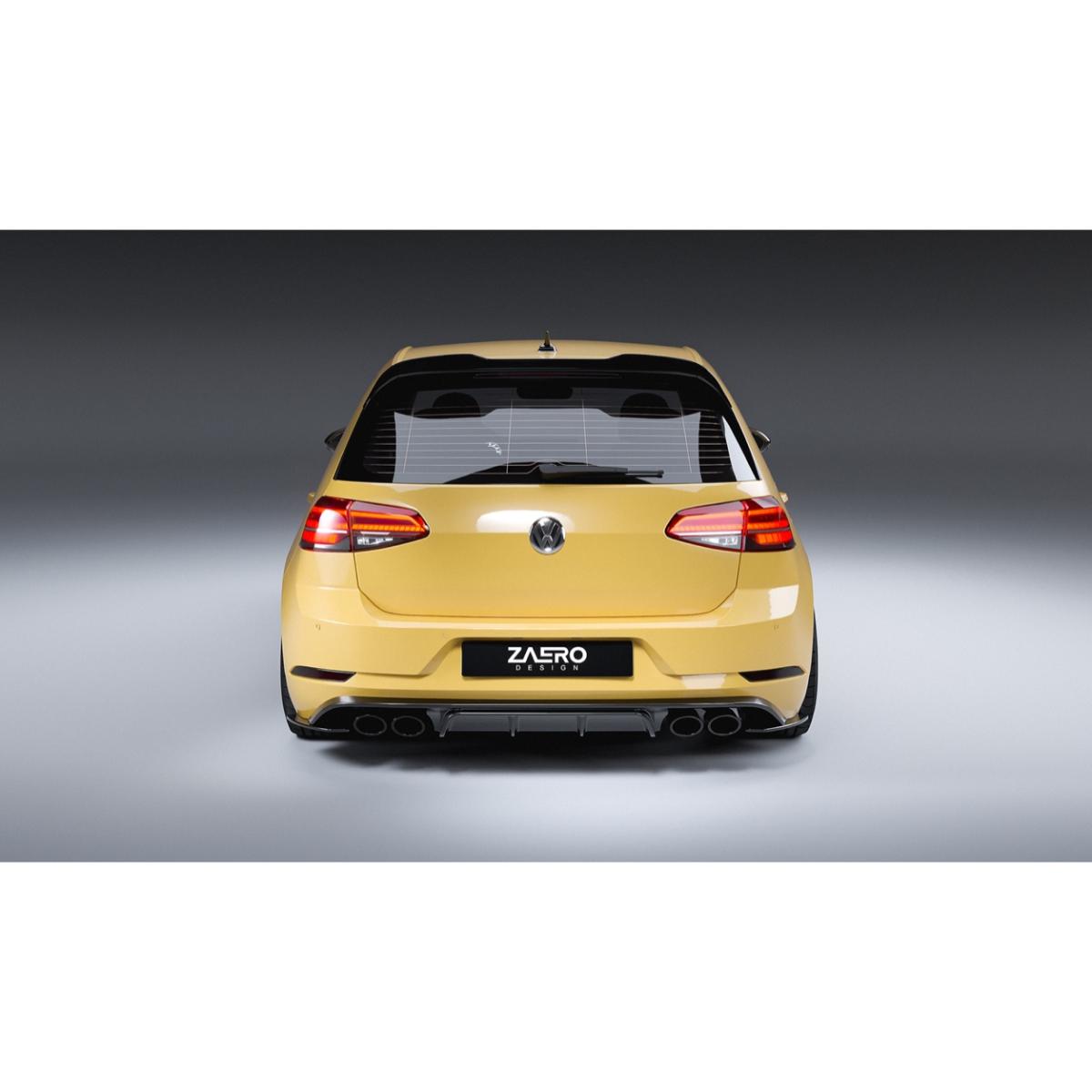 Zaero Design VW Golf R Mk7.5 Rear Diffuser Zaero Design VW Golf R Mk7.5 Rear Diffuser