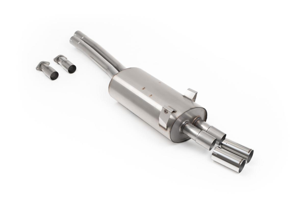 Milltek Cat-Back Exhaust | BMW E36 325i 328i - OEM+ Single Wall Polished 70mm Tips Milltek Cat-Back Exhaust | BMW E36 325i 328i - OEM+ Single Wall Polished 70mm Tips